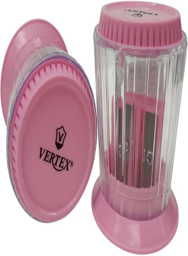 Vertex Barrel Sharpener 2 Inlets - Pink